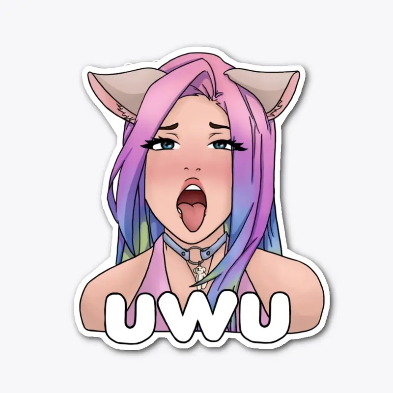 KatsumiKat UwU Sticker 